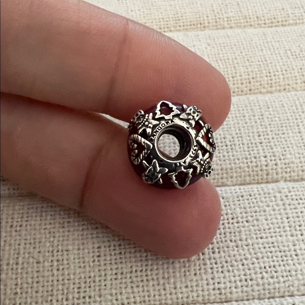 Pandora Christmas Magic Murano Glass Charm